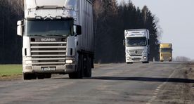 Дальнобойщики из Эстонии намеренно распускают