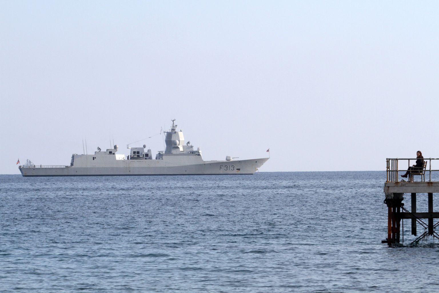 Fregatt Helge Ingstad.