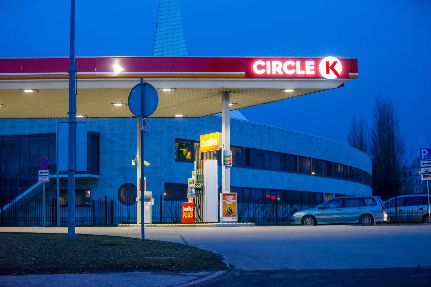 Circle K bensiinijaam.