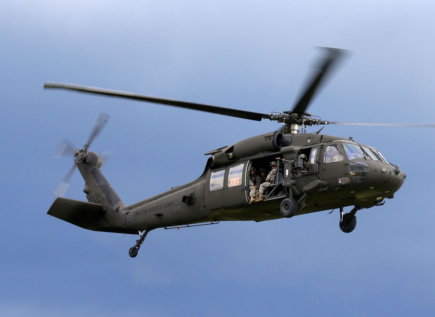 USA armee helikopter Black Hawk.