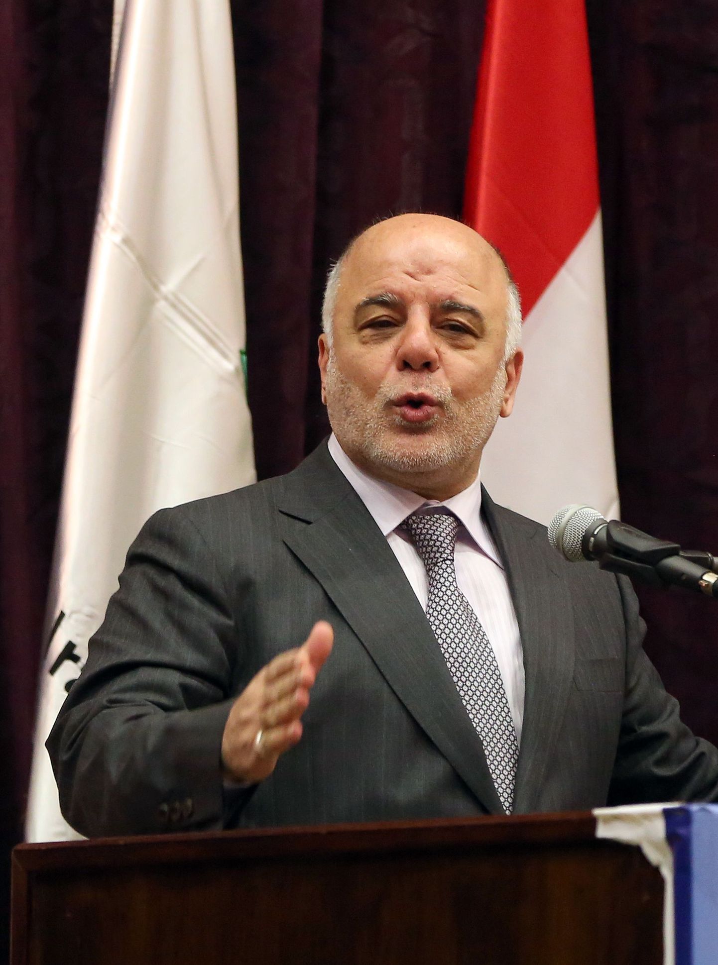 Премьер-министр Ирака Хайдер аль-Абади.