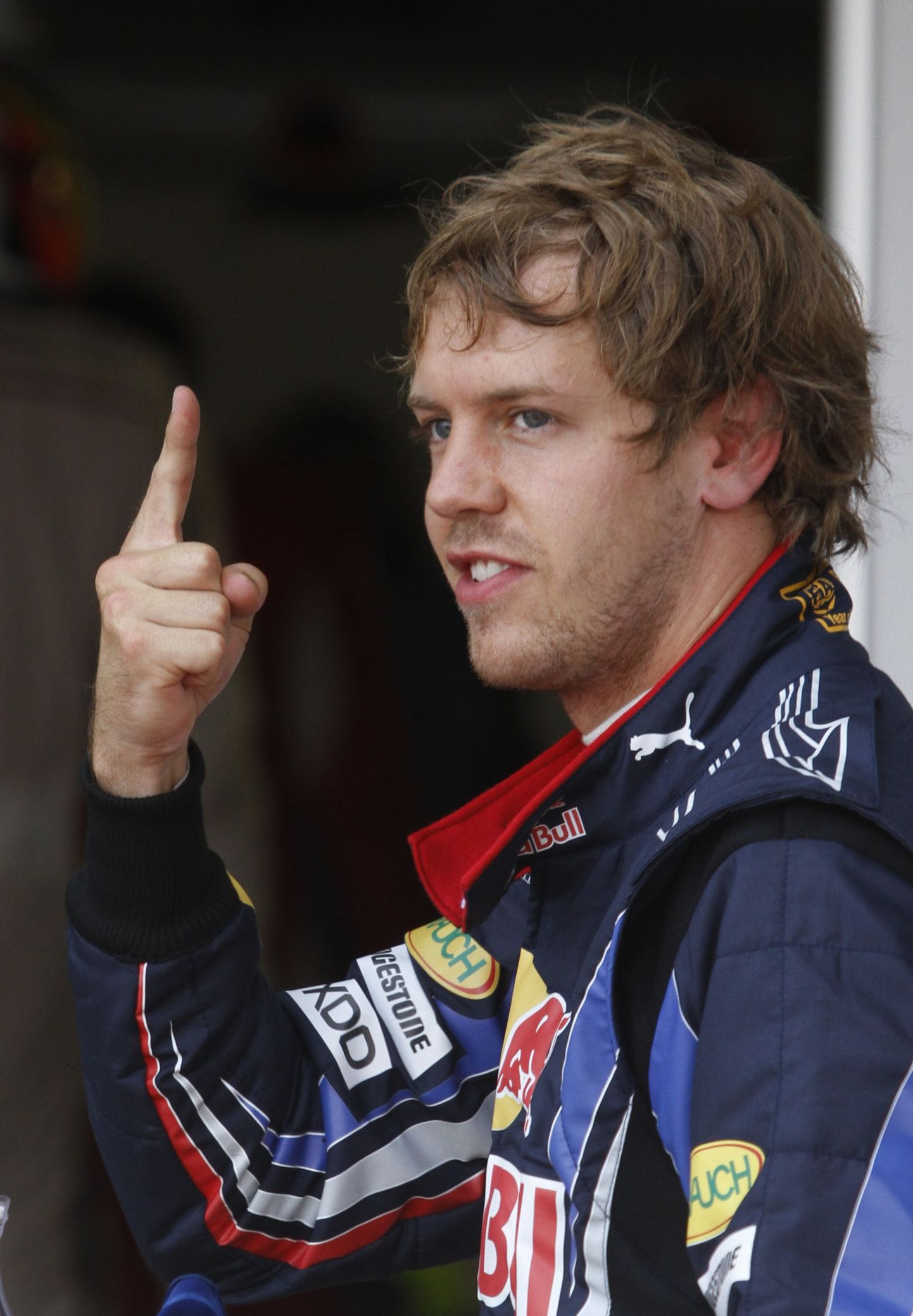Red Bulli piloot Sebastian Vettel