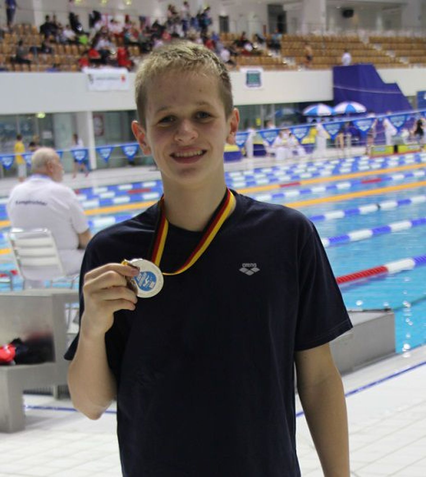 Kregor Zirk püstitas Berliinis peetud ujumisvõistlusel kaks 14-aastaste poiste Eesti rekordit.