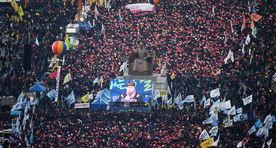 Lõuna-Koreas kogunesid taas tänavatele presidendi toetajad ja vastased