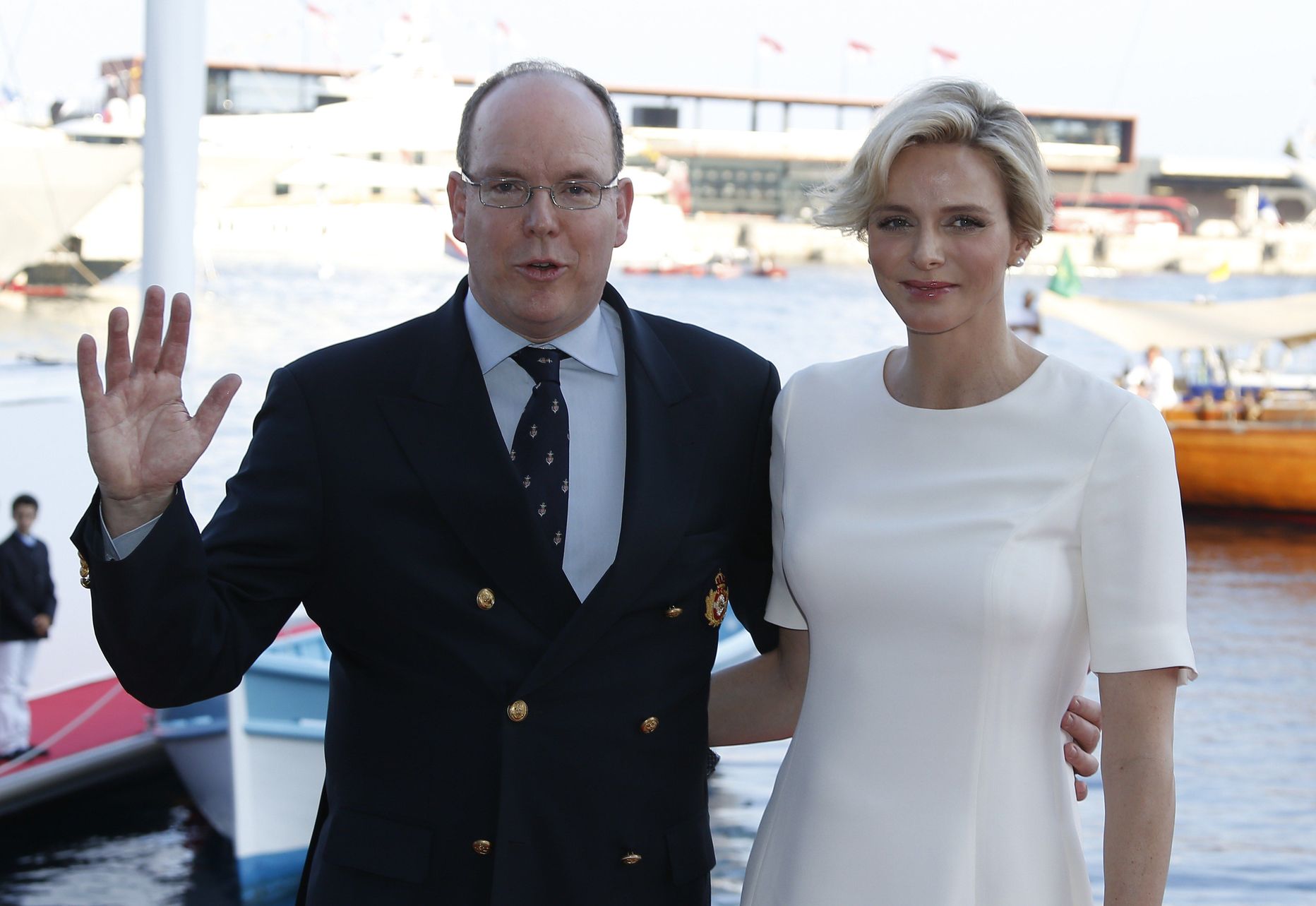 Vürst Albert II ja vürstinna Charlene