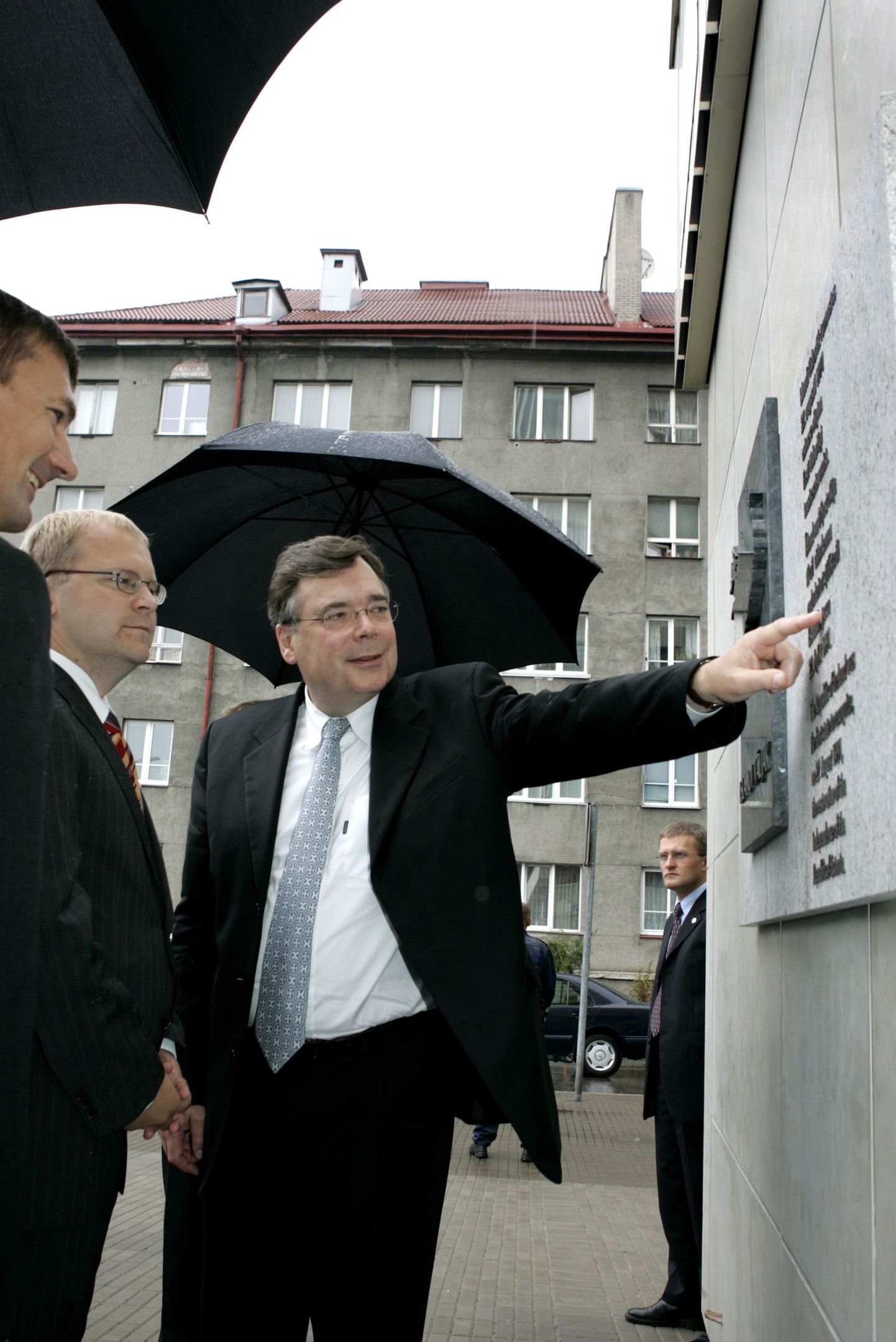 Islandi peaminister Geir Haarde 2006. aastal Eestis visiidil.