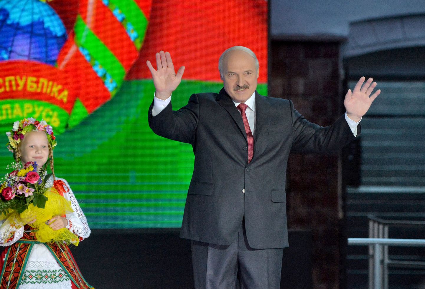 Valgevene president Alexandr Lukašenko.