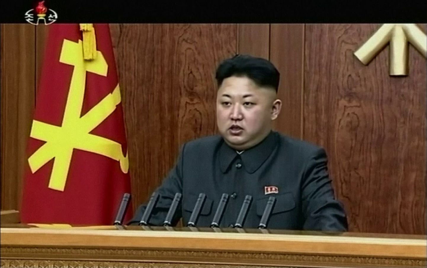Põhja-Korea diktaator Kim Jong-un peab uusaastakõnet.