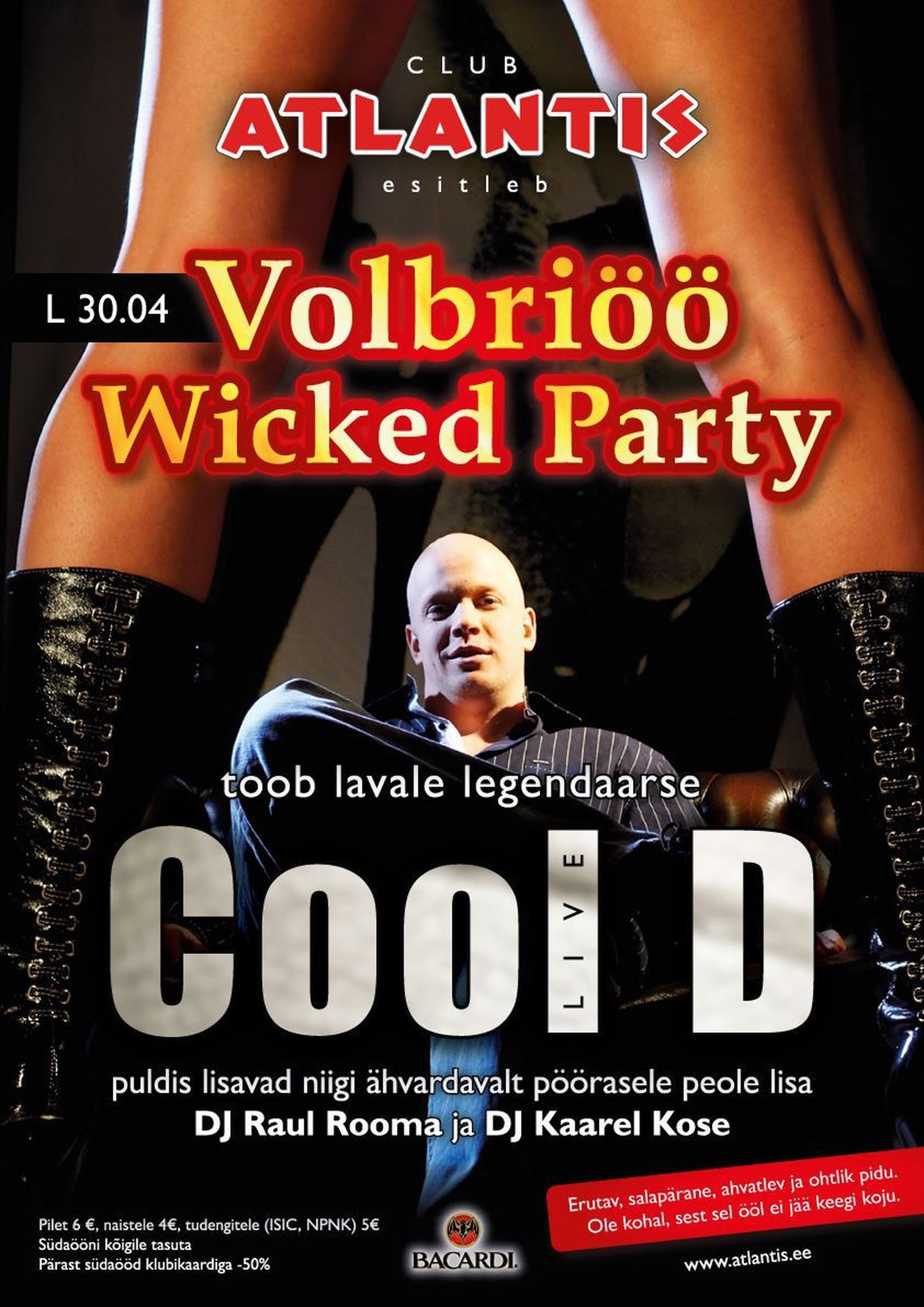 Volbriöö Special & Wicked Party toob lavale Cool D