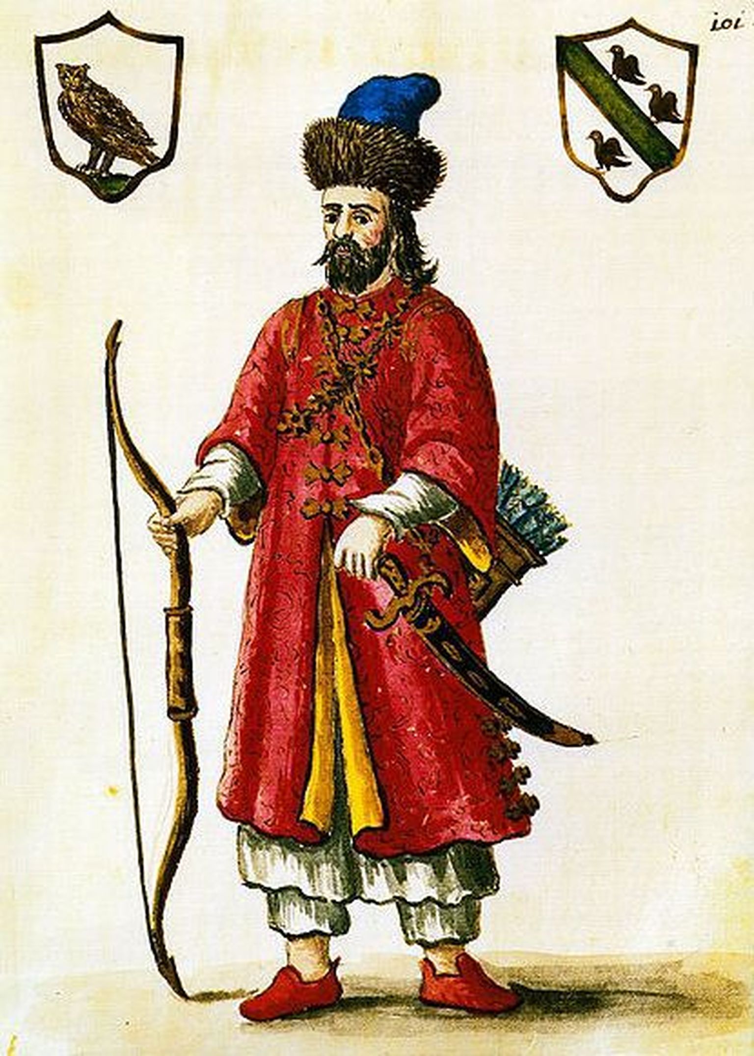 Tundmatu autori joonistus Marco Polost