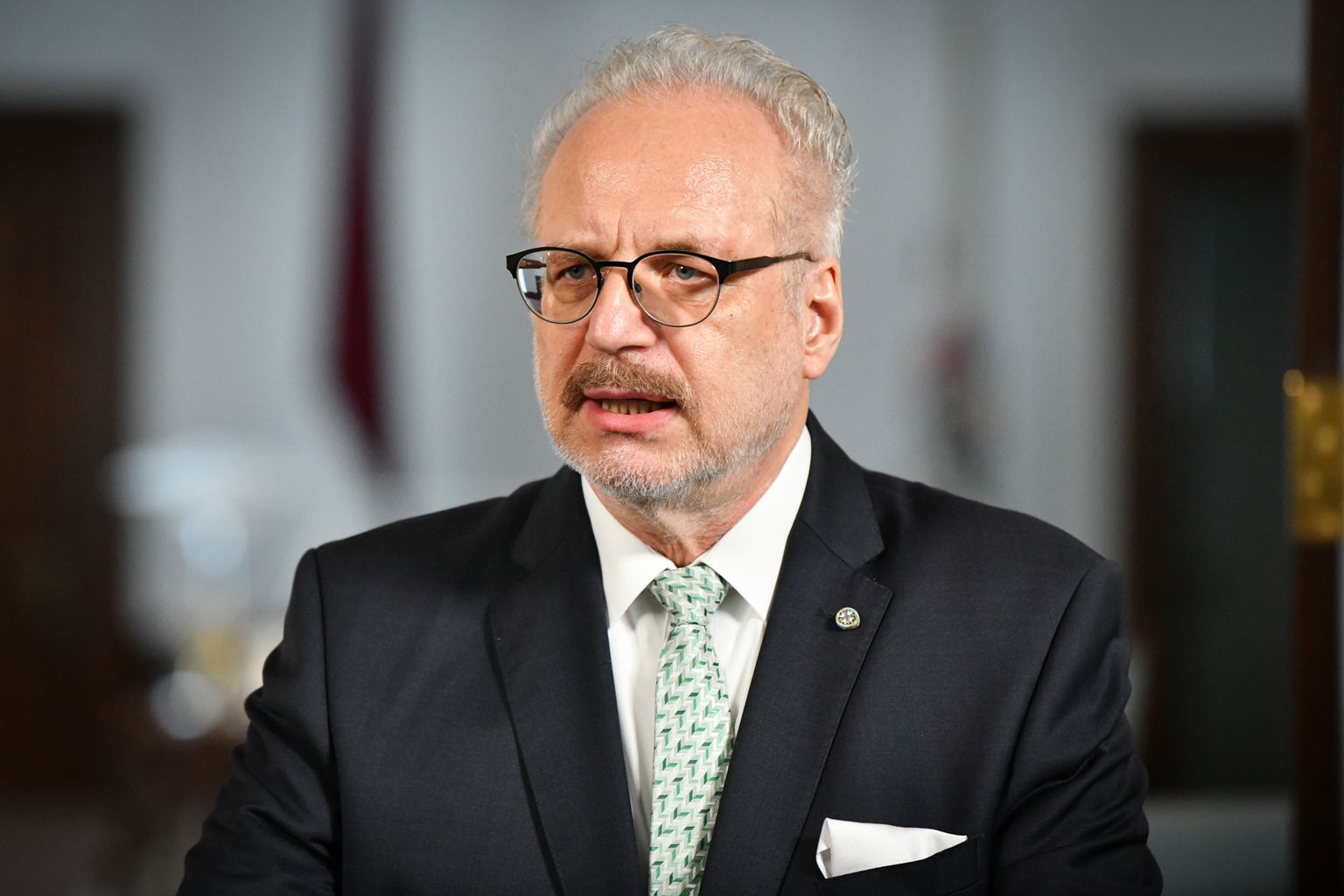 Президент Латвии Эгил Левитс