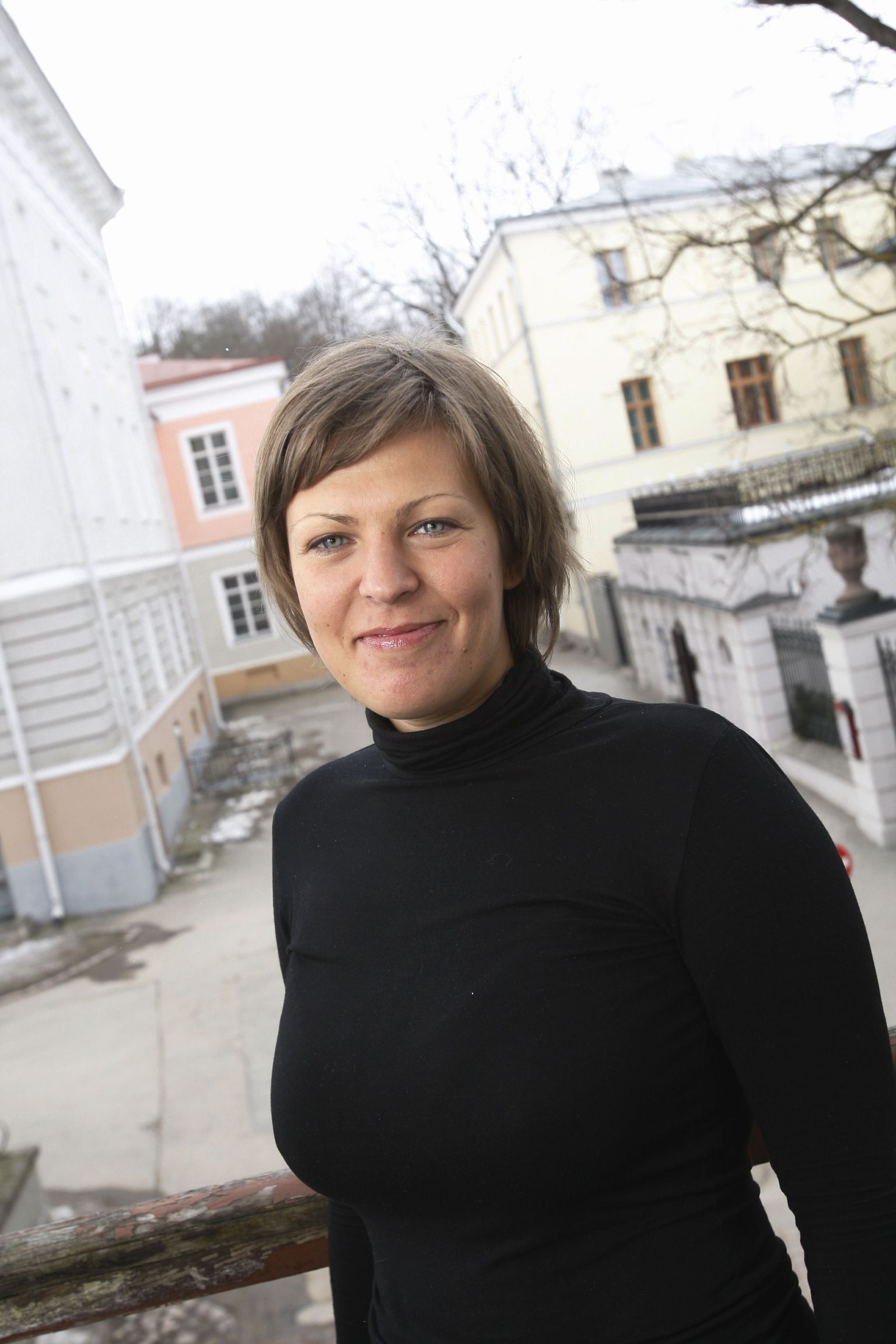 Pildil maastikuarhitekt Karin Bachmann.