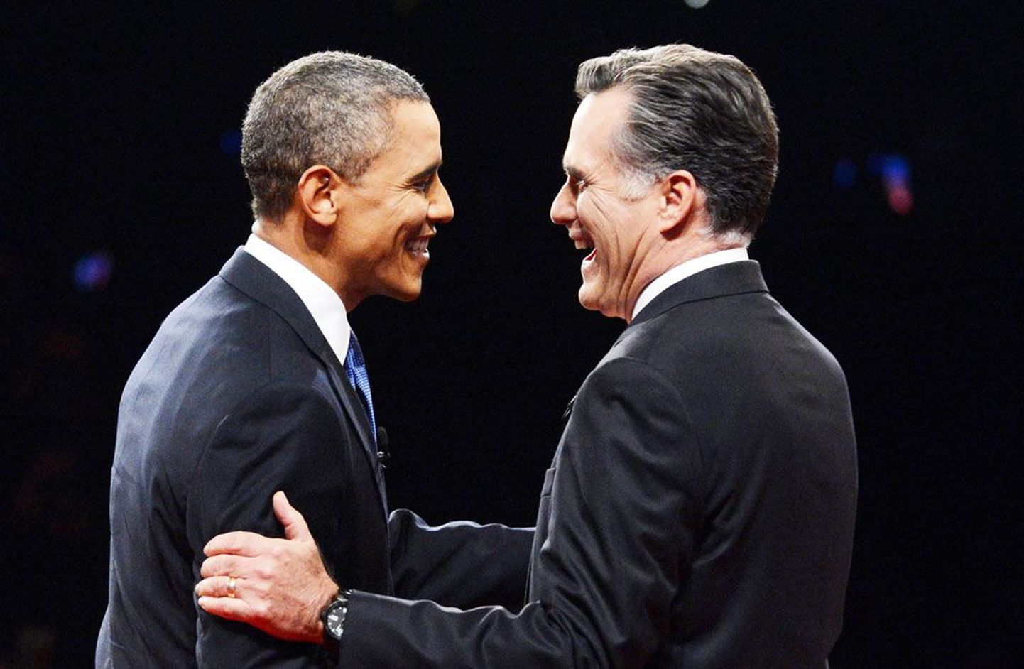 Барак Обмам и Митт Ромни
