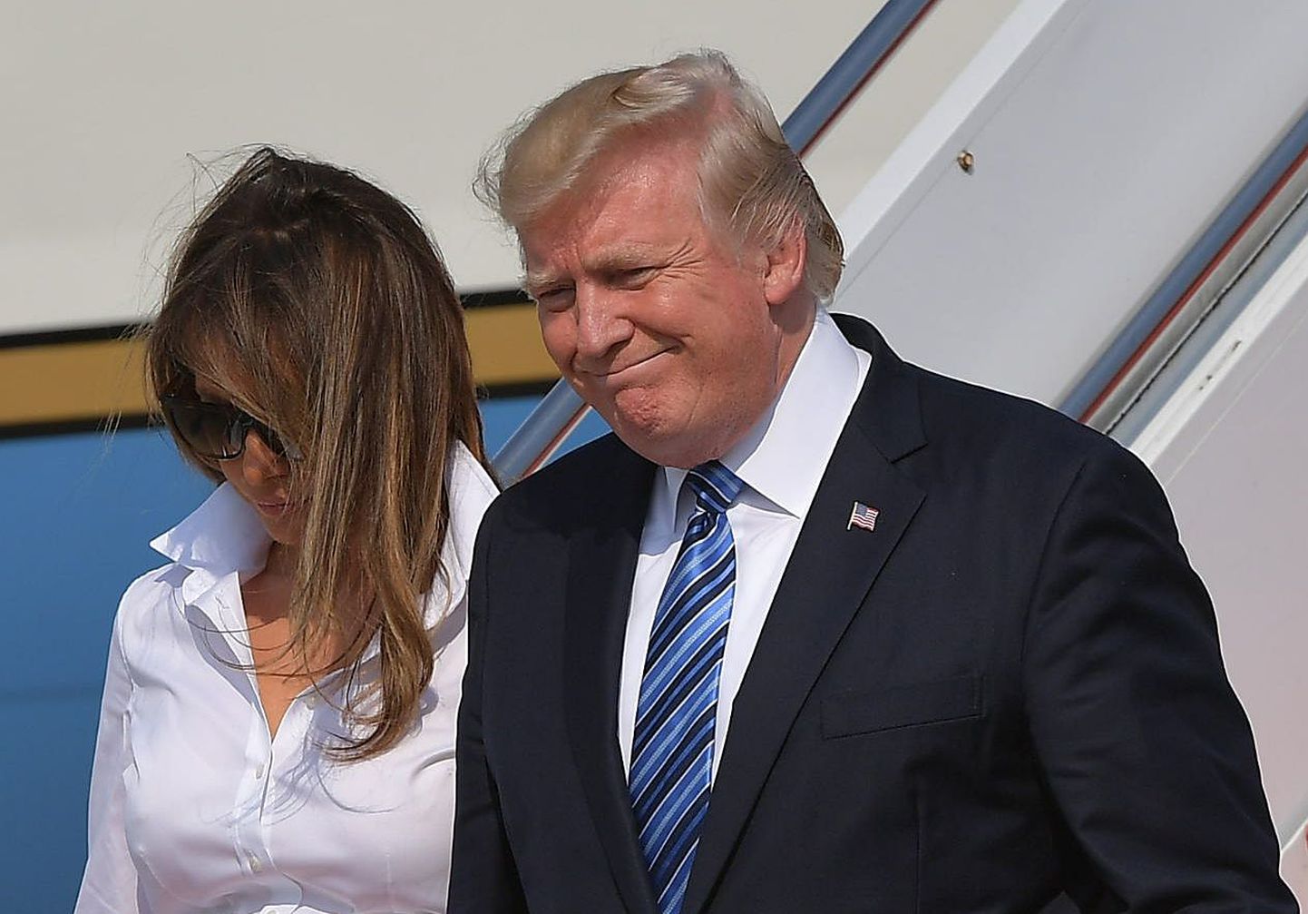USA president Donald Trump abikaasa Ivankaga.
