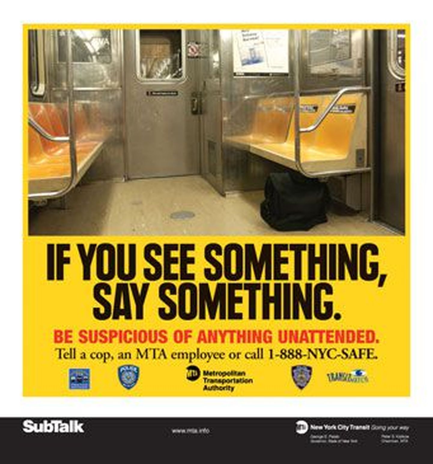 «Kui sa näed midagi, siis ütle midagi» kampaania New Yorgis