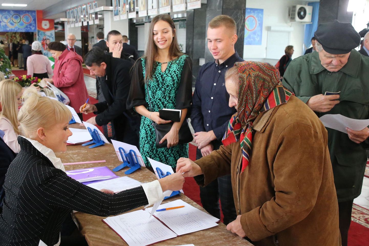 Eilsed valimised Minskis.