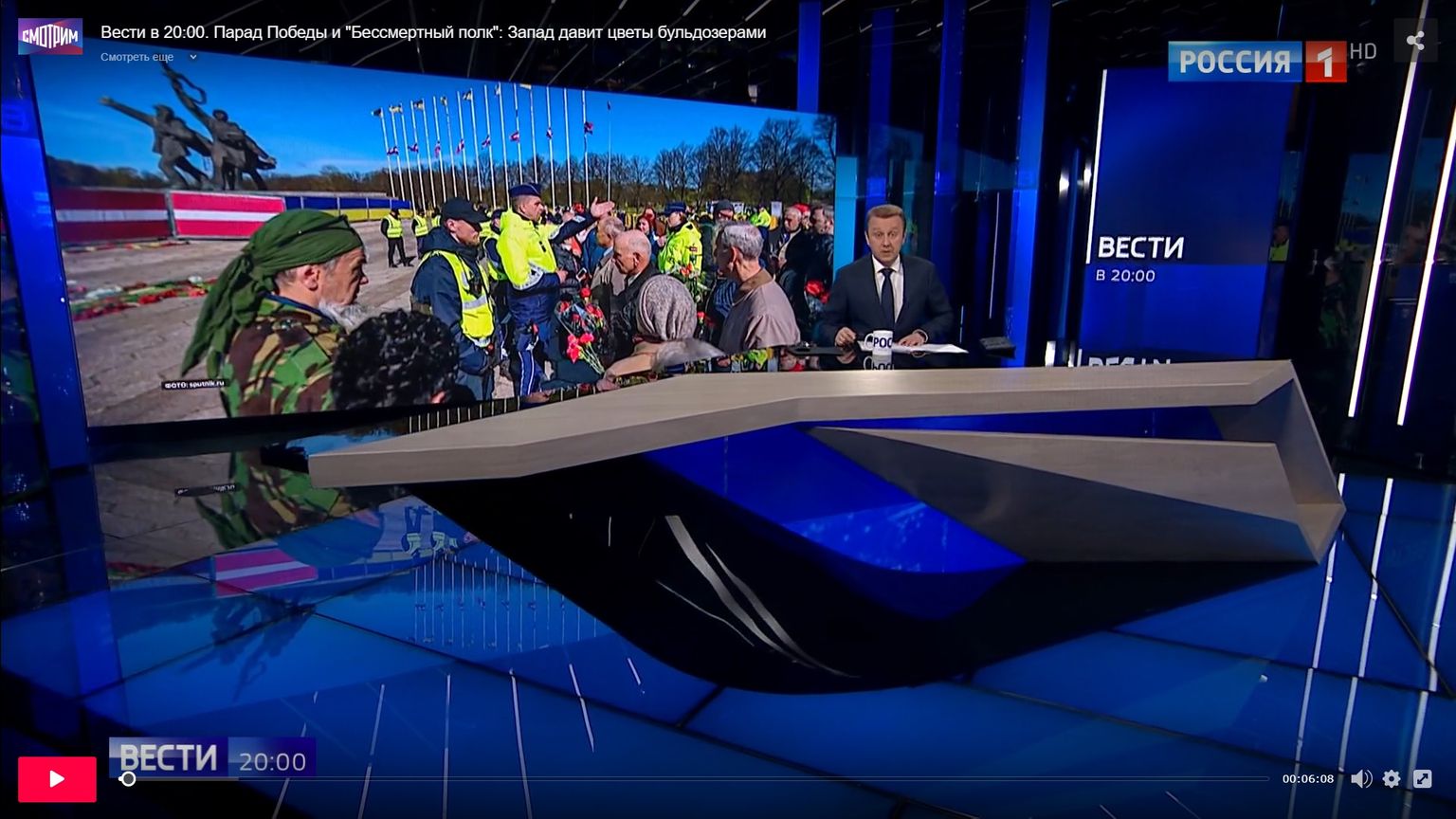 Vene riigitelevisioon varastas Postimehe video ja tegi sellest propagandakäkerdise.