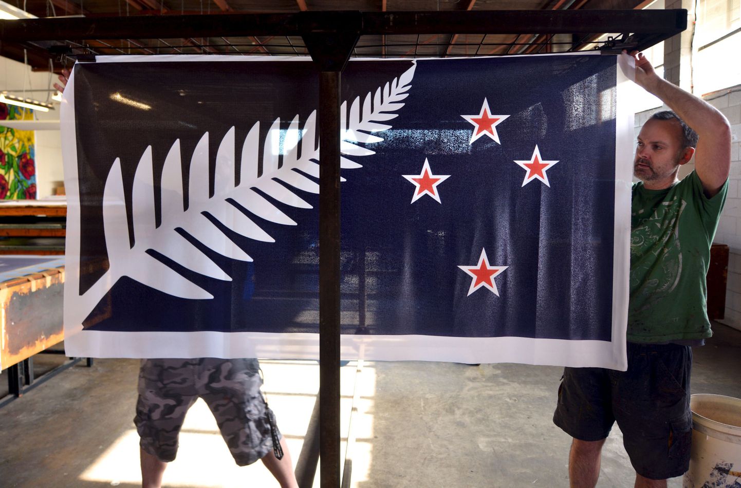 Uus-Meremaa uue lipu kavand.