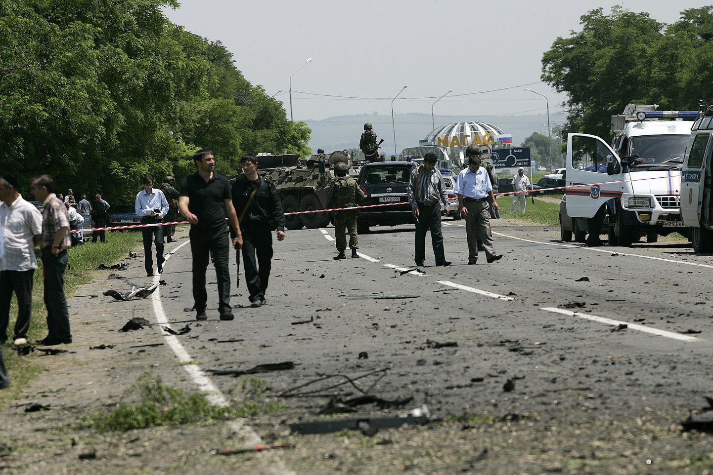 Juunis sattus rünnaku alla Inguššia presidendi Junus-Bek Jevkurovi autokonvoi.