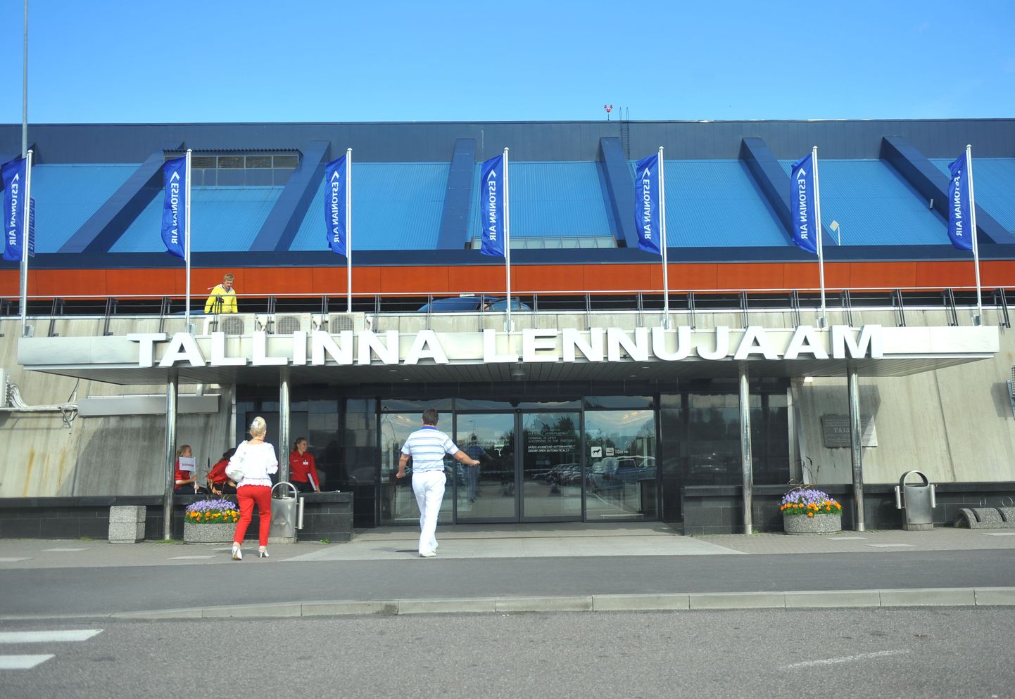 Vaade Tallinna lennujaamale