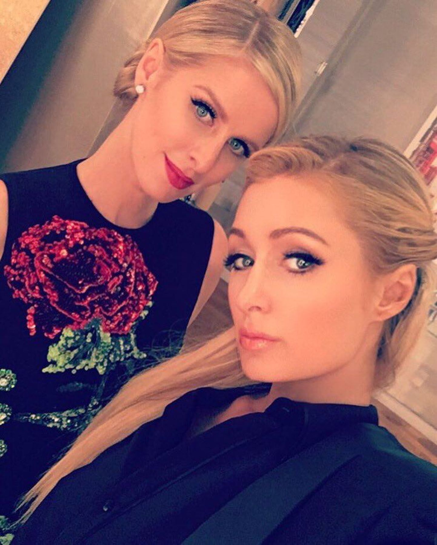 Paris Hilton releases a photo on Twitter with the following caption: "“Reunited and it feels so good... ❤️