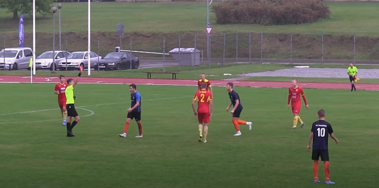 Jalgpallimatš Võru FC Heliose ja Jõhvi FC Phoenixi vahel.