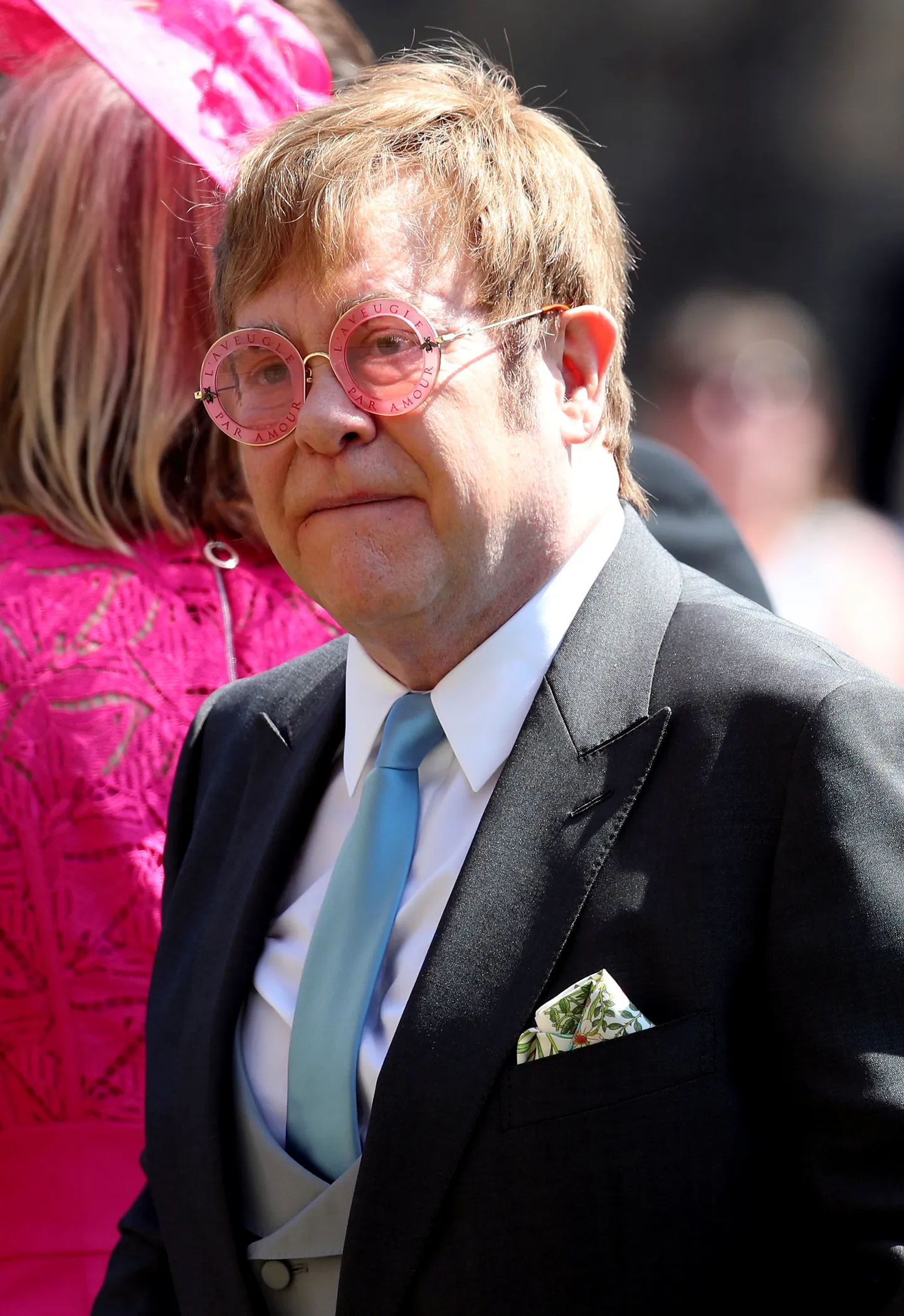Laulja Elton John.