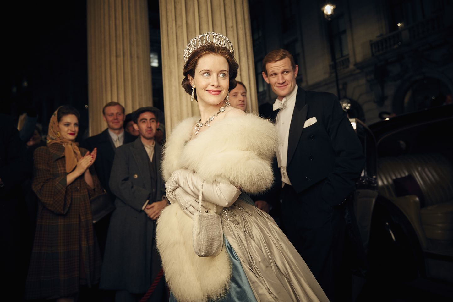 Claire Foy kuninganna Elizabeth II-na sarjas «Kroon»