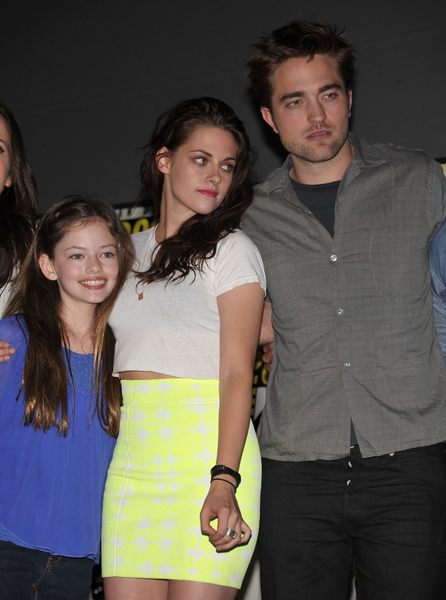 Mackenzie Foy, Kristen Stewart ja Robert Pattinson