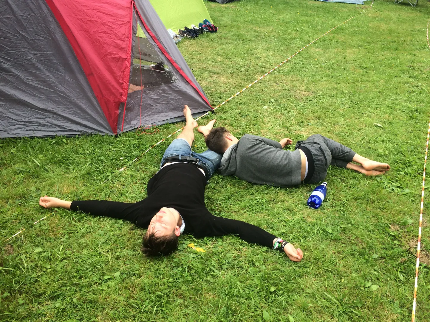 Weekend Festivali telkla teise päeva lõuna paiku.