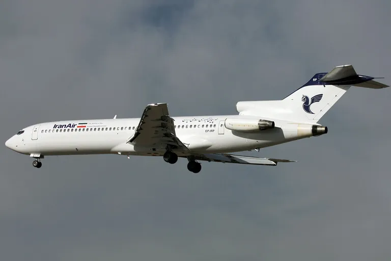 Iran Airi Boeing 727 2011. aastal. Pilt on illustreeriv