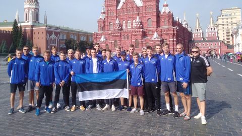 Eesti U19 saalihokikoondis pääses MMile