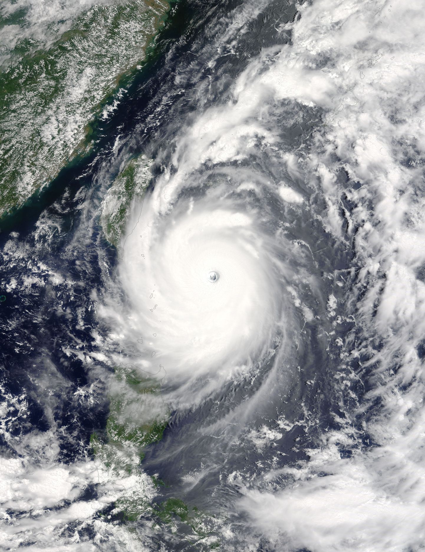 NASA foto orkaan Nepartakist