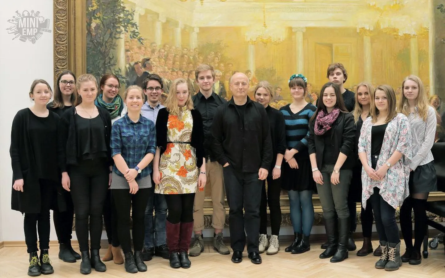 Mini-EMPi meeskonna kohtumine Paavo Järviga 7. märtsil 2016