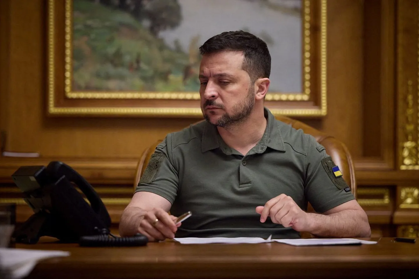 Ukrainas prezidents Volodimirs Zelenskis