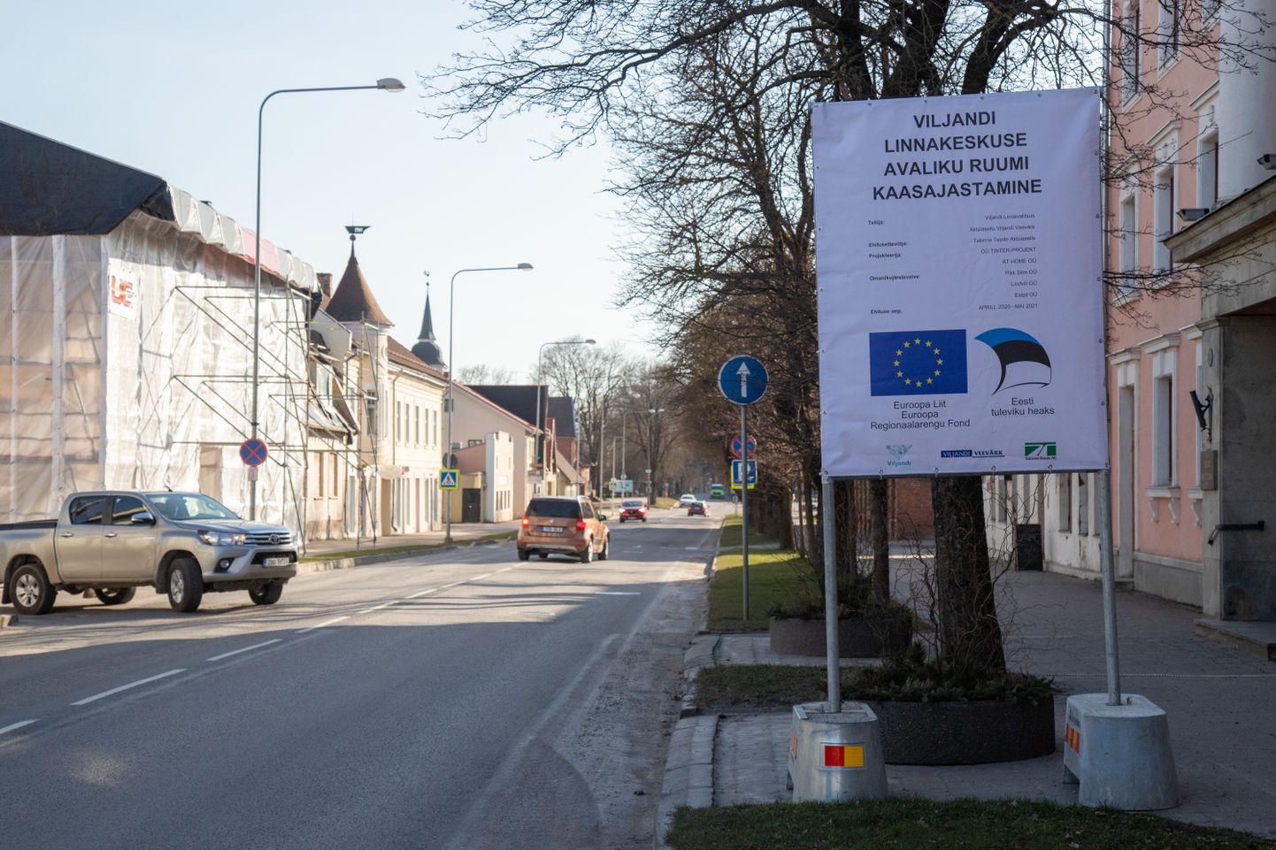 Viljandi linn aitab majandust elavdada südalinna ümberehitamisega, mis saab alguse esmaspäeval ja läheb maksma 3,1 miljonit eurot.