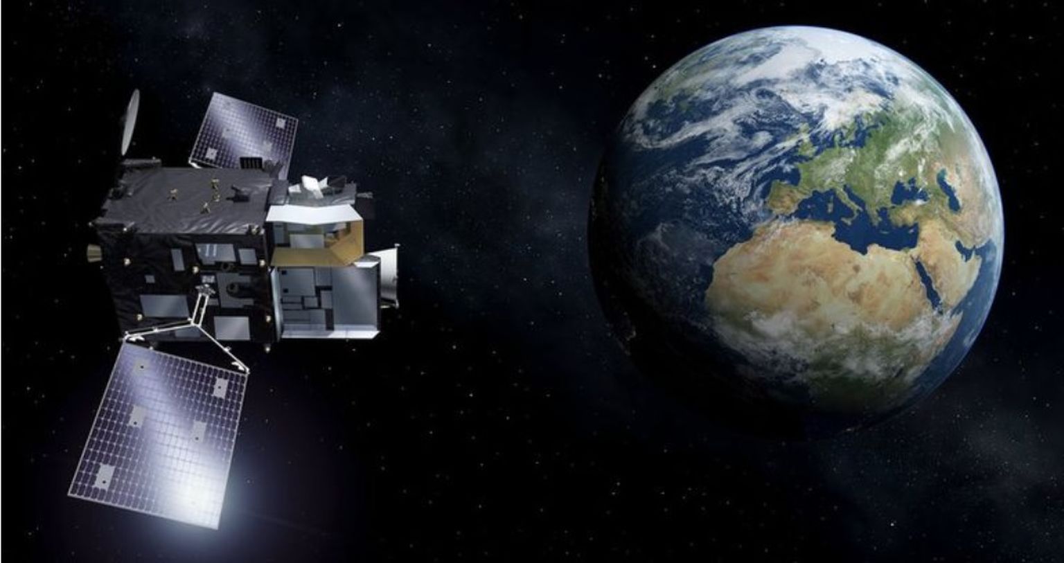 Спутник весом почти 4 тонны выйдет на орбиту на высоте 36000 км над экватором.