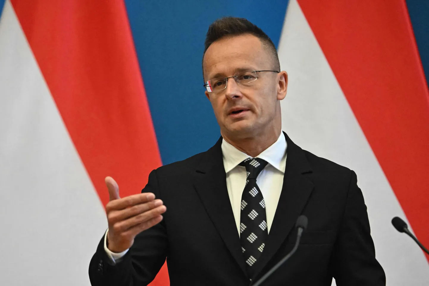 Ungari välisminister Peter Szijjártó.