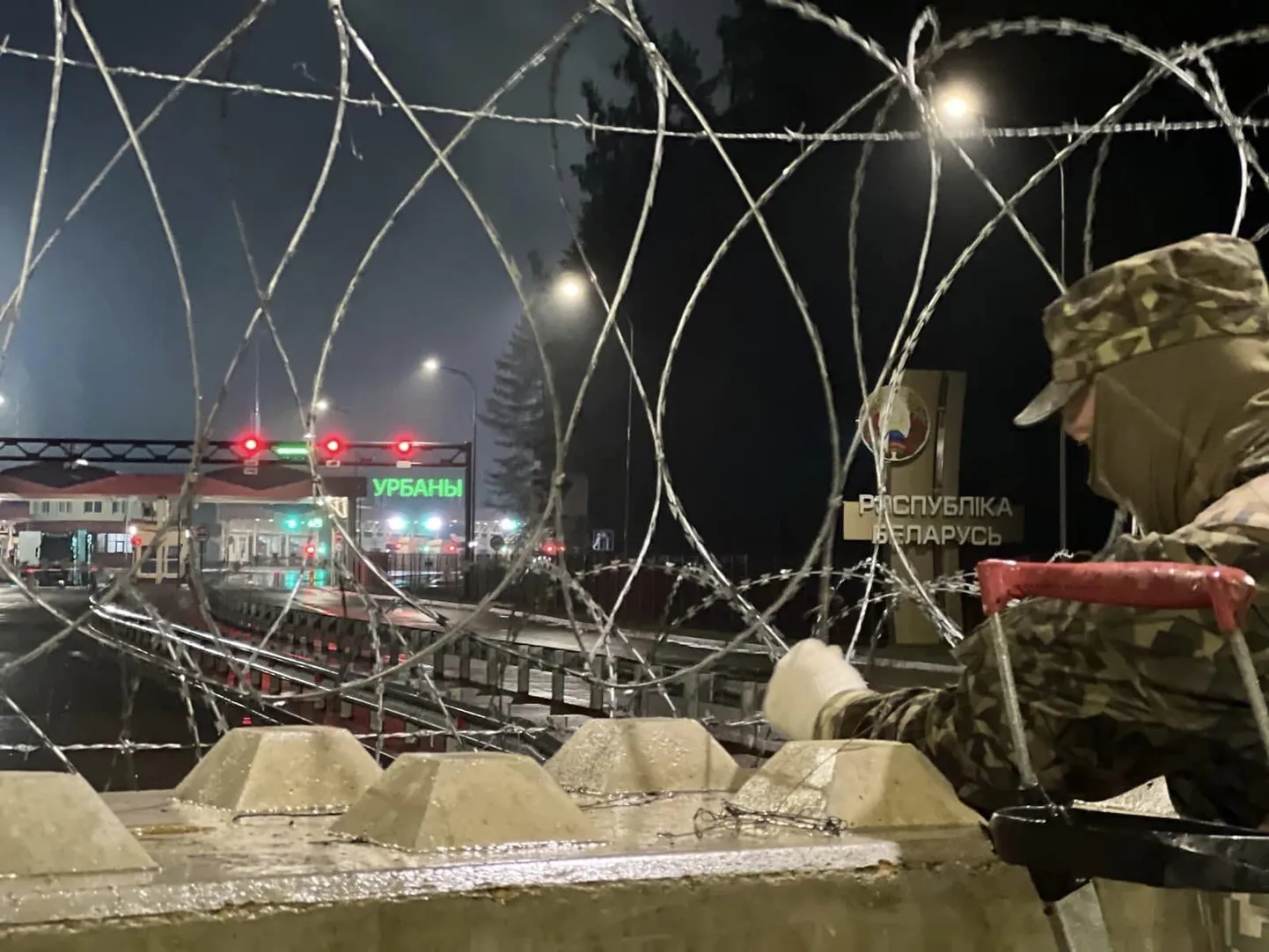 Tiek apturēta Silenes robežšķērsošanas vietas darbība