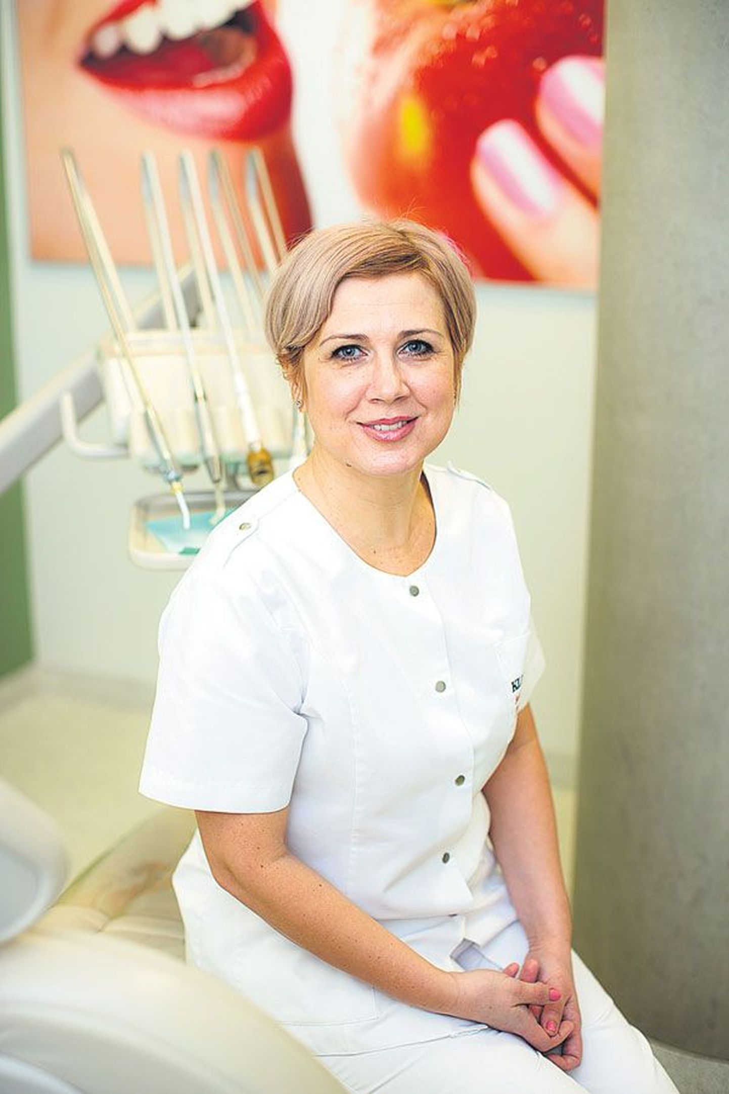 Юлия Янпол, работающая стоматологическим гигиенистом в таллиннской Kliinik 32, переехала в Эстонию по приглашению отца в 1989 году.