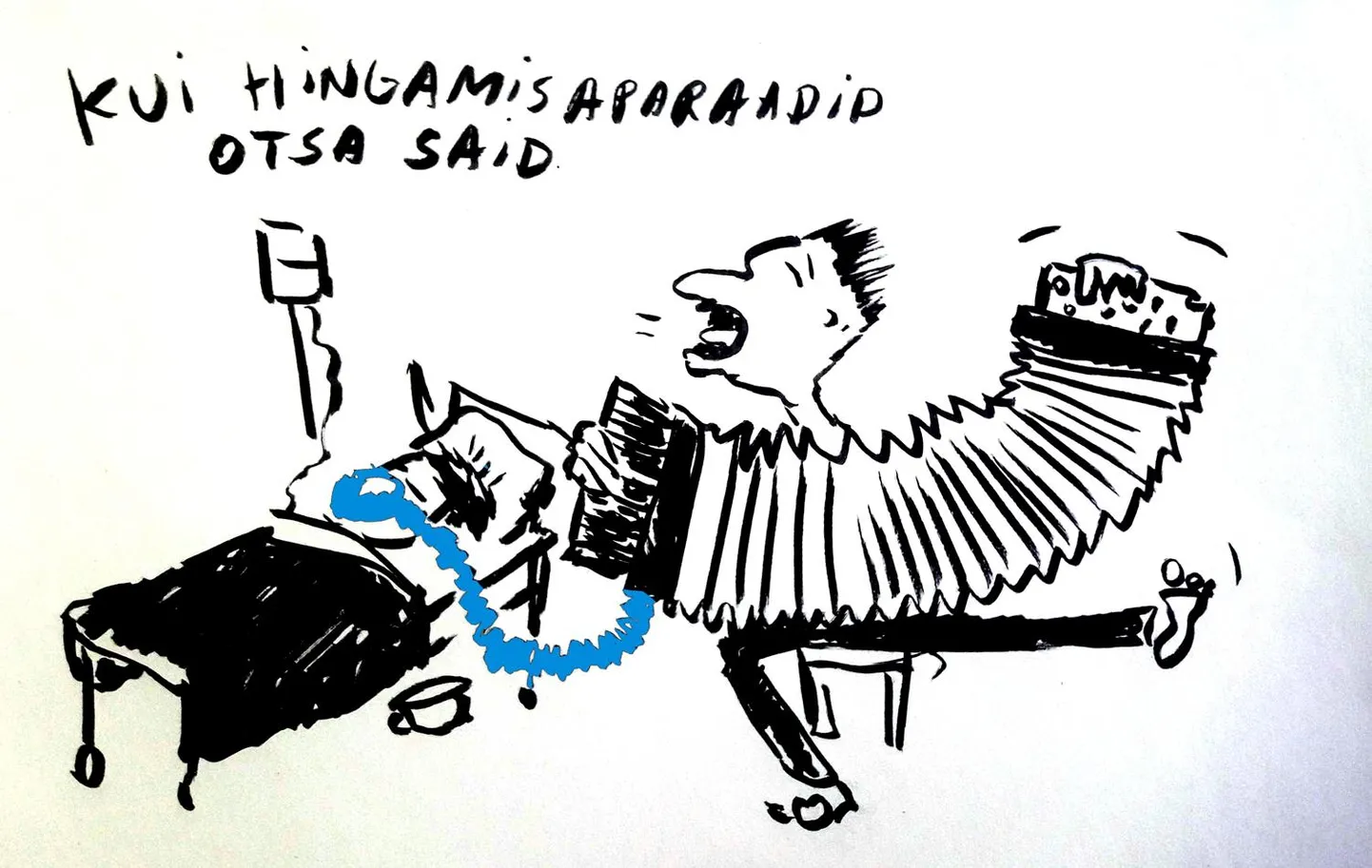 Kui hingamisaparaadid otsa said.