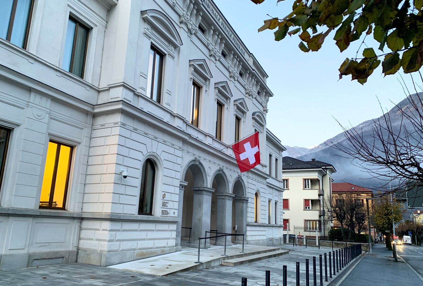 Šveitsi kriminaalkohtu hoone.