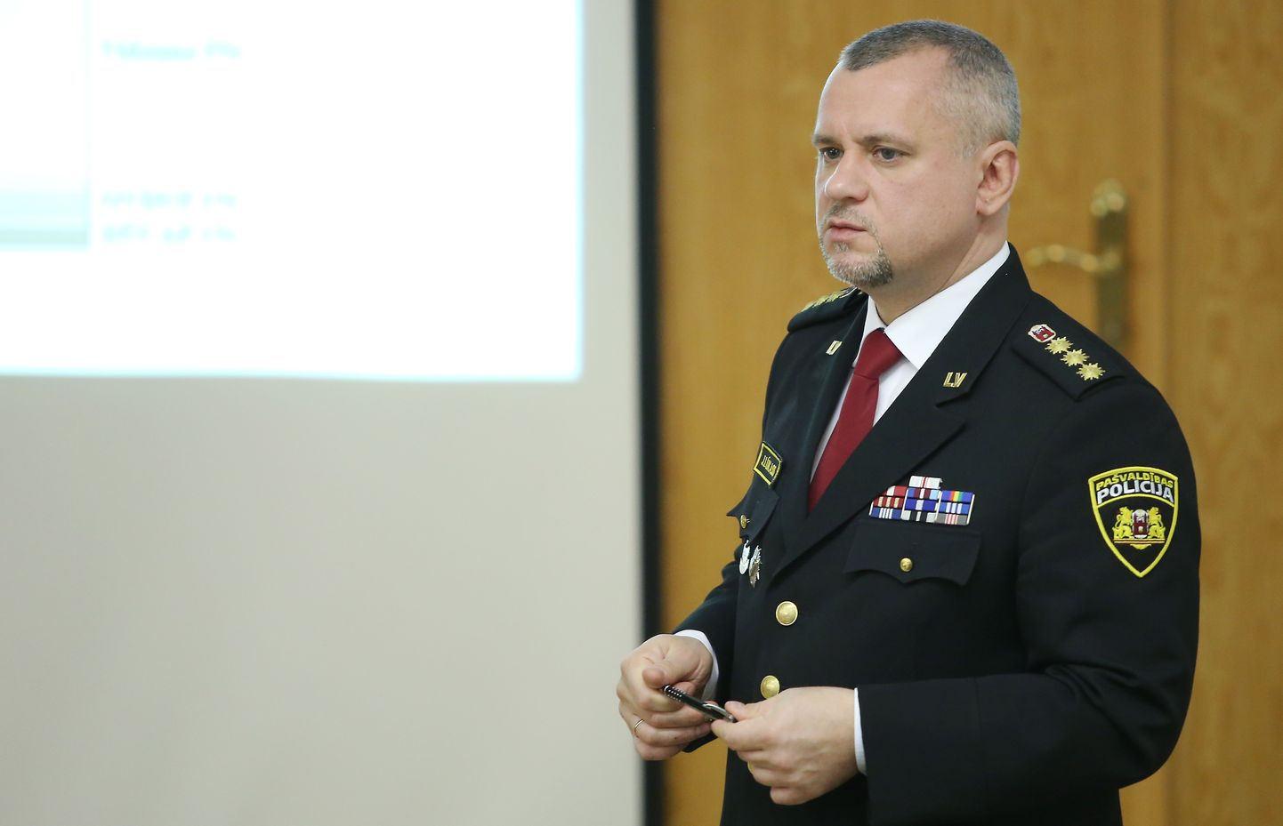 Rīgas pašvaldības policijas priekšnieks Juris Lūkass.