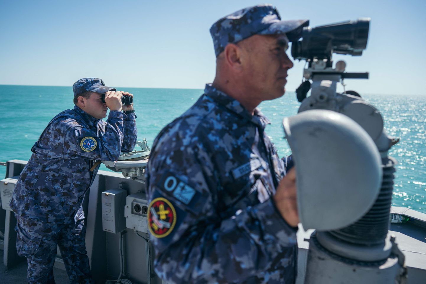 Rumeenia mereväelased Mustal merel sõjaliste õppuste ajal 22. juunil 2022