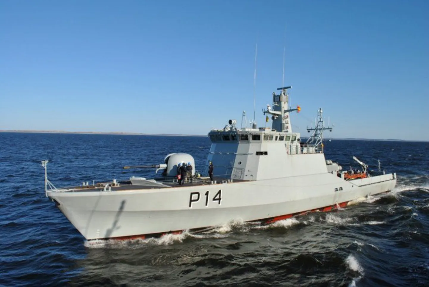 Leedu patrull-laev Aukstaitis.