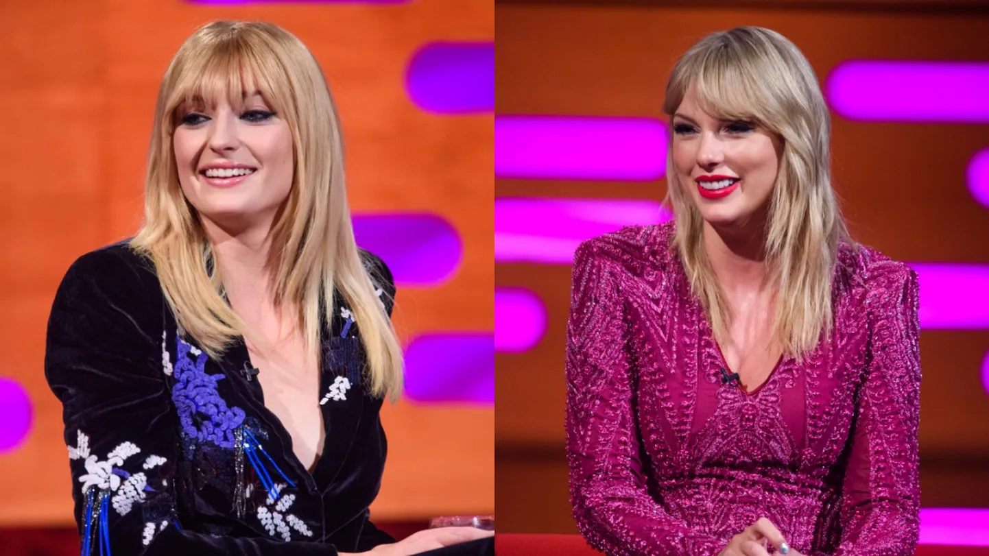Sophie Turner ja Taylor Swift Graham Nortoni jutusaates.