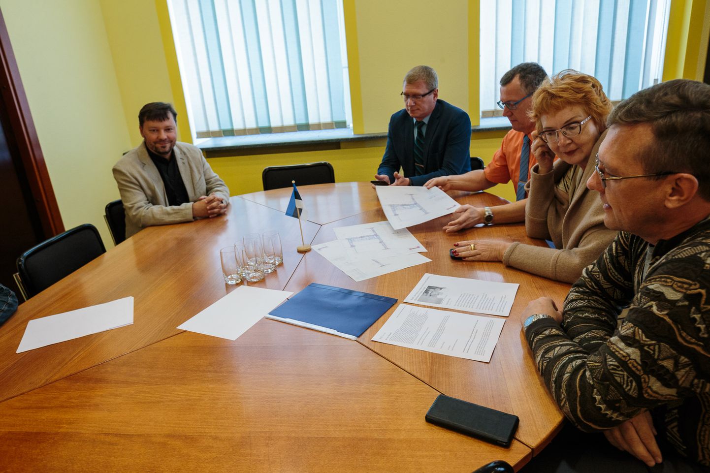 Keskerakonna Narva piirkonna juhatuse istung.