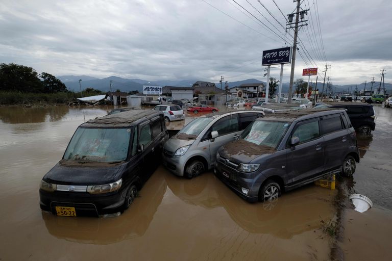 Последствия тайфуна "Хагибис".