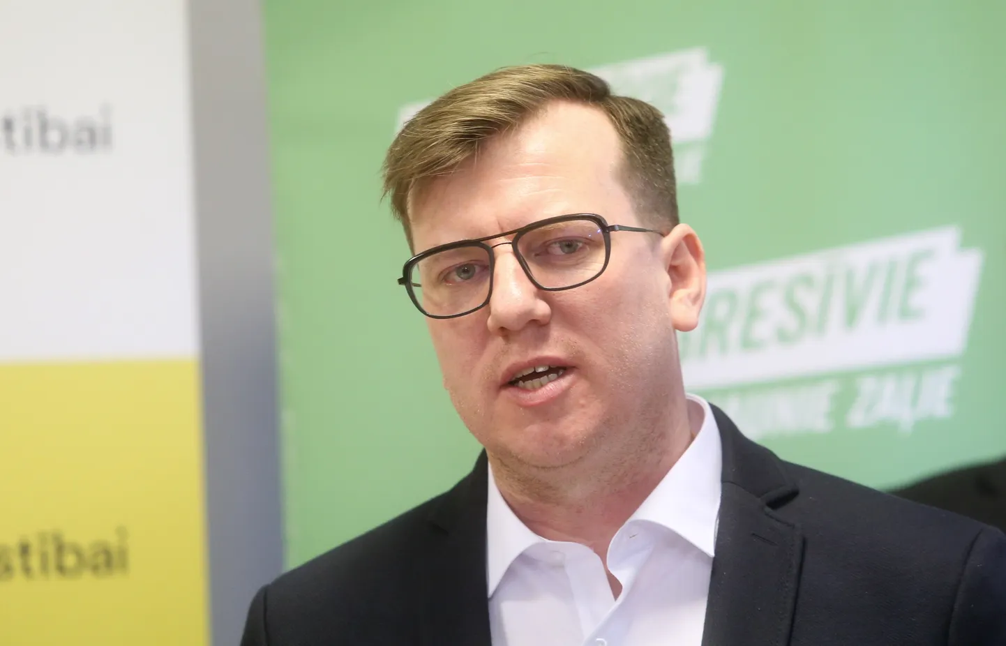 Partijas "Progresīvie" Rīgas domes vēlēšanu līderis Mārtiņš Kossovičs.
