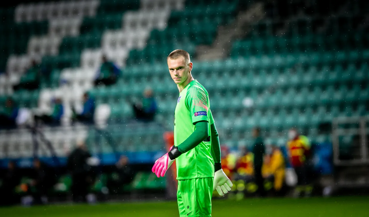 Karl Jakob Hein haaras mullu Eesti koondise põhiväravavahi koha endale.